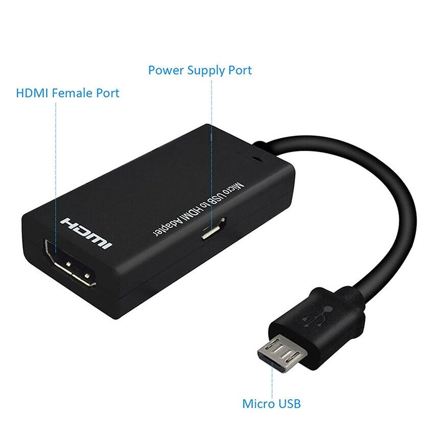 Universele Mhl Micro Usb Kabel 1080 P Hd Tv Adapter Digitale Video Audio Converter Connector Voor Laptop Telefoon