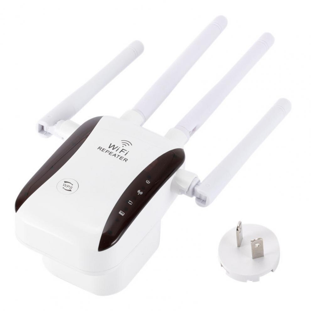 Wide Application Lightweight 300Mbps Shock-proof WiFi Signal Enhancer for Home:  AU Plug