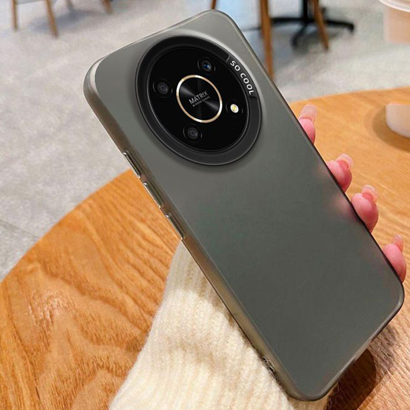 För honor magic 4 lite skal honor  x9 telefonfodral any -lx1 any -lx2 any -lx3 fodral honor  x9 5g lyxigt metalliskt aurora-skinn matt fodral: Duk / Blå