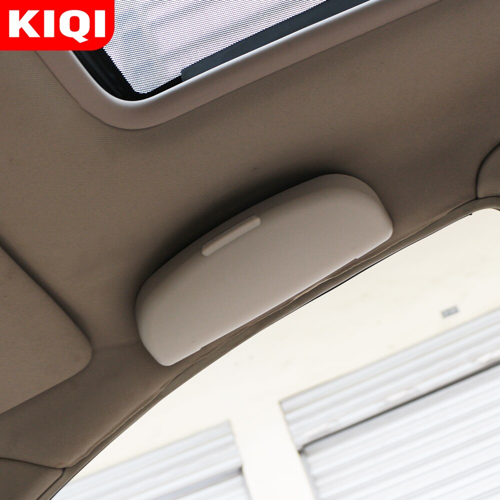 Soporte de gafas de sol de de coche, caja de almacenamiento para Ford Focus MK2 MK3 Kuga para LOLVO XC60 S60 V60 para Kia Sportage