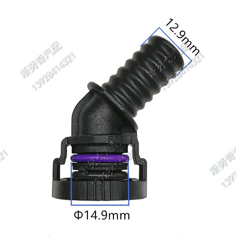 15mm polttoaineletkun pikaliitin pakoputken liitin vesiputken vesilaatikon liittimet 5 kpl paljon