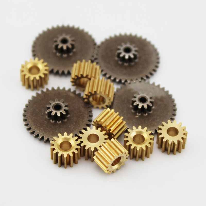 Metalen Tandwielen 0.5 Modulus Messing Reductietandwielen