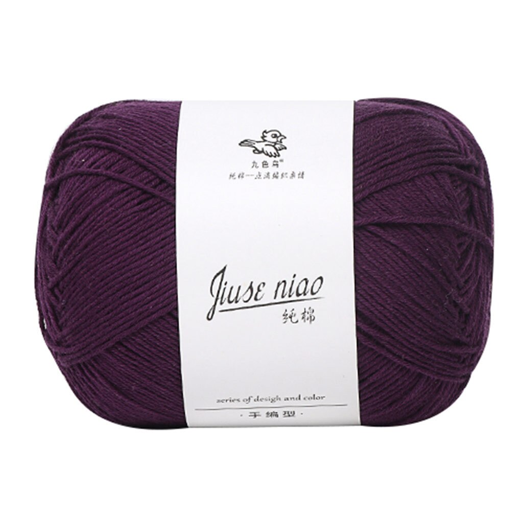 Katoenen Draad Baby Wol Hand Breien In Dikke Wol Diy Sjaal Lijn Haak Para Tejer Garens Voor Breien En Haken: L