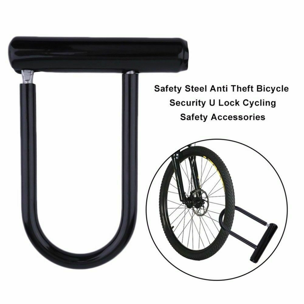 Bicycle U Lock Strong Security Anti-theft Locks for MTB Road Mountain Bike Motorbike Motorcycle Cycle Scooter Bicycle Accessory