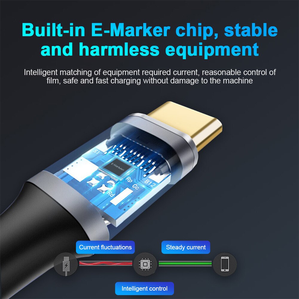 140W USB C Kabel PD 3,1 Schnelle Ladekabel Adapter Typ-C zu Typ C Ladung Schnur für macBook für iPad Profi Android 1m 1,5 m 2m