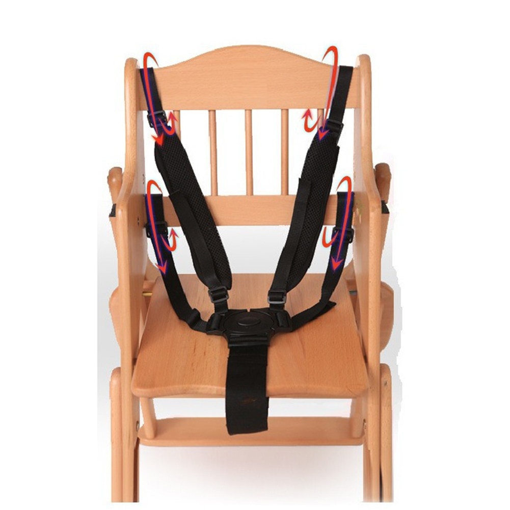 Universele Baby 5 Punt Harnas Safe Riem Veiligheidsgordels Voor Auto Kinderwagen Stoel Kinderwagen Buggy Kinderen Kid Kinderwagen 360 Roterende haak