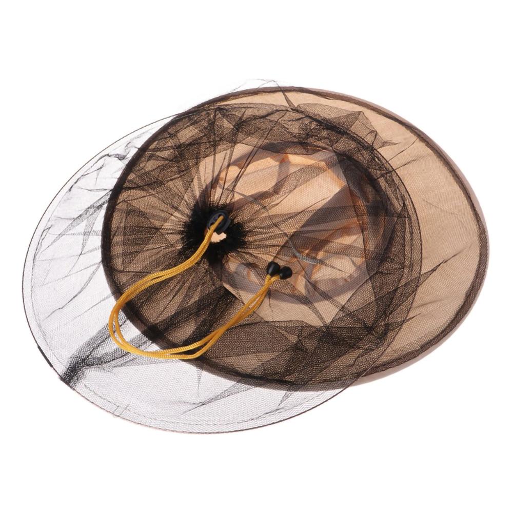 Anti Bee Face Mask Cloth Fabric Net yarn Hat Beekeeping Protector Cap Beekeeper Fly Insect Net