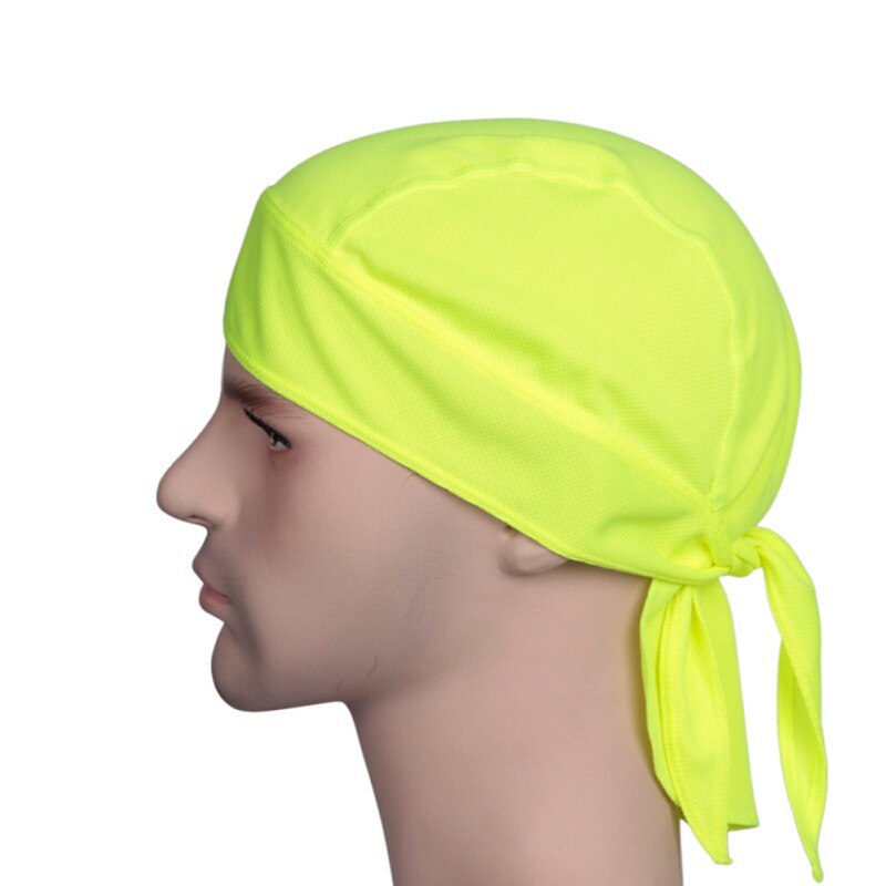6 Colors Summer Quick Dry Cycling Cap Men Outdoor Head Scarf Headscarf Running Riding Pirate Hat Hood