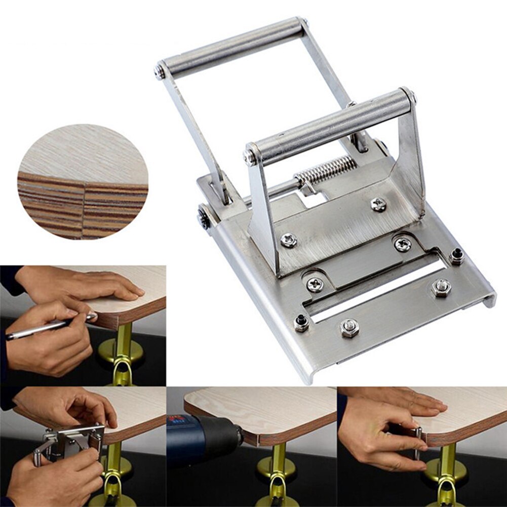 Sharp Stainless Steel Edge Banding Trimmer Mini Manual Woodworking Tool Reusable Accurate Multifunction Cutter Protable Hardware