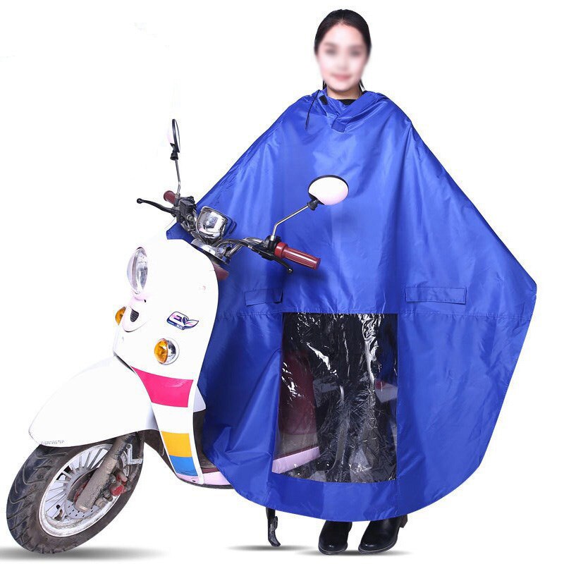 EVA elektrische fiets Regenjas Fiets Waterdichte Kap Poncho Regenkleding Hooded Voor Motorfiets Fiets Mannen Vrouwen Regenhoes: 03