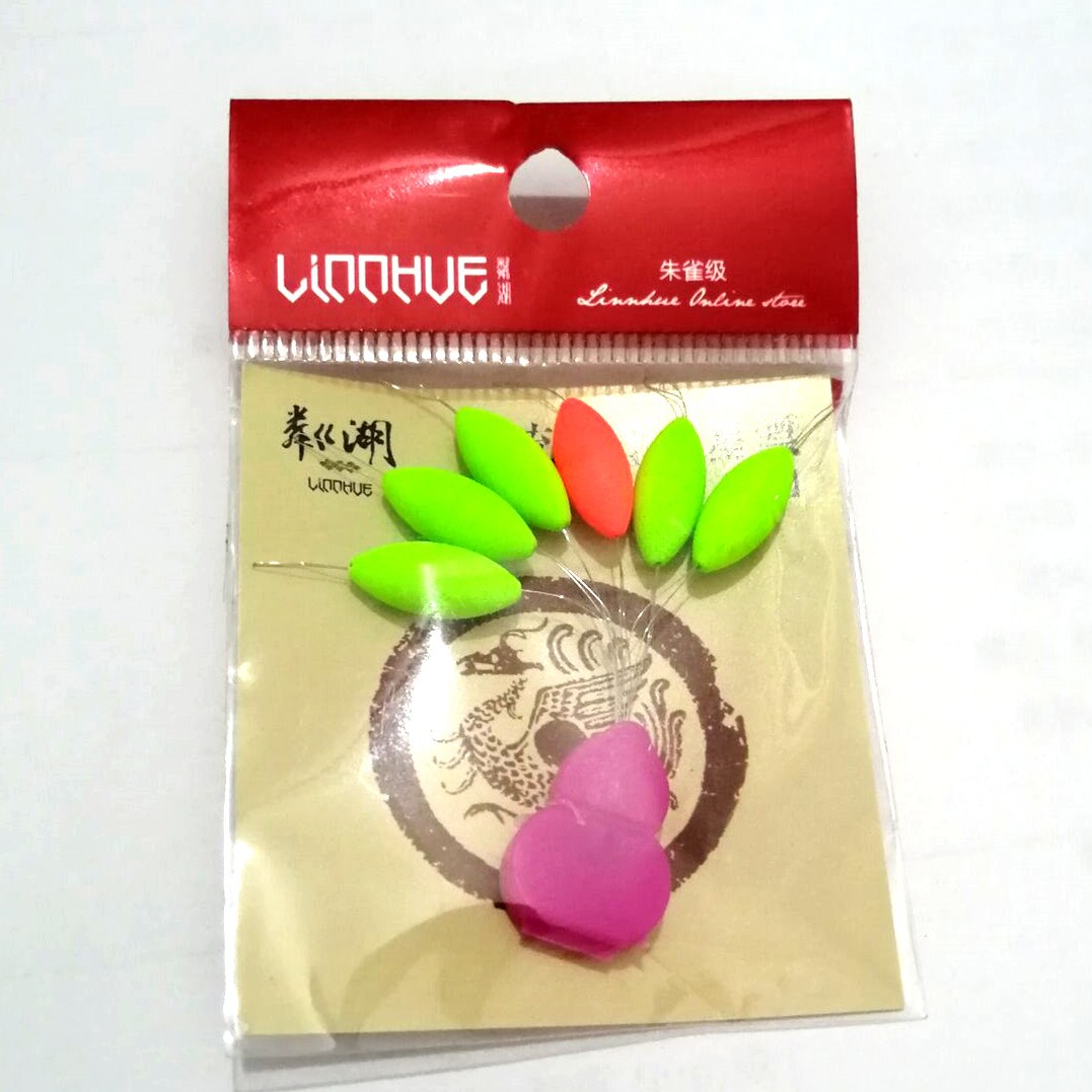 Clear lake 5 + 1 Seven Star float eye catching streamline olive traditional fishing rod float fishing gear accessories: Default Title