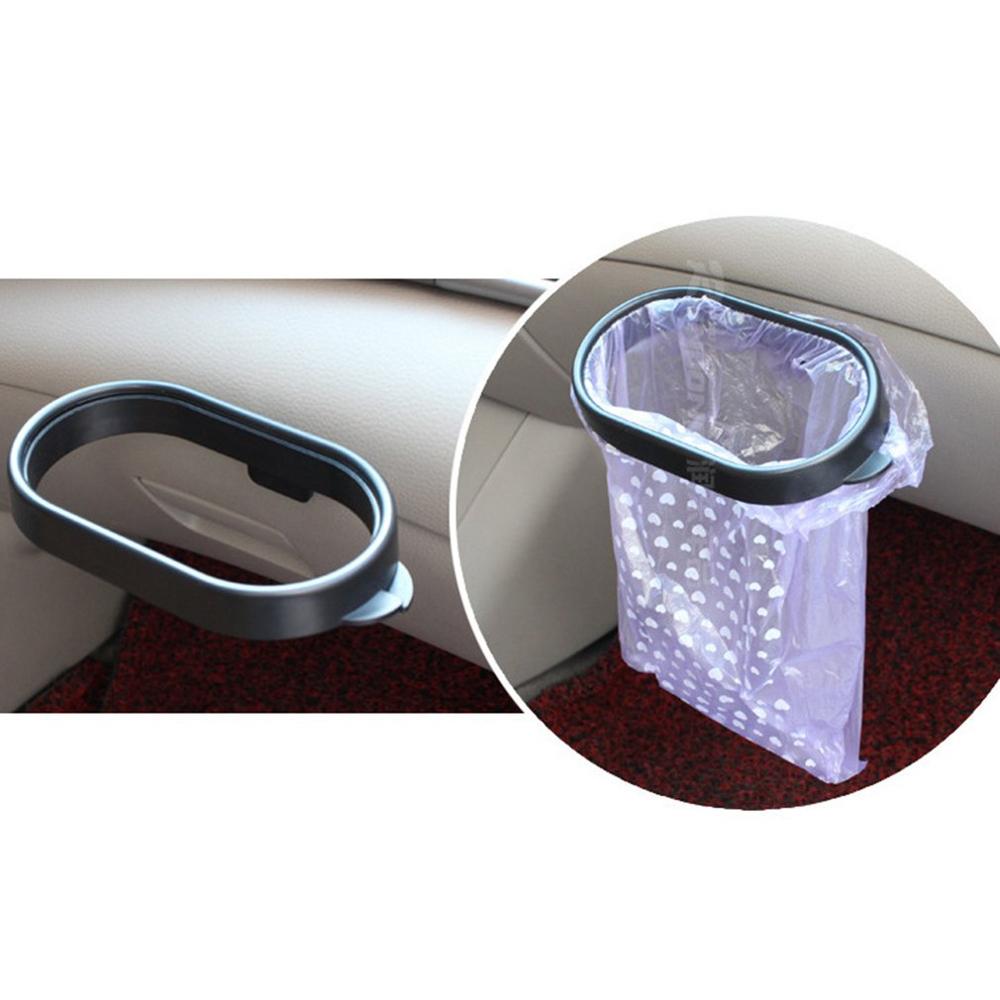 Portable Car Trash Can Garbage waterproof Vehicle Truck Storage Bag Holder Organizer Car Garbage Bag Bracket Accessories