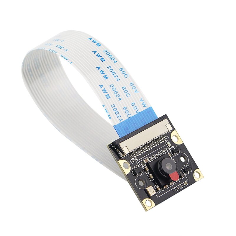 1080P 5MP IR Night Vision Camera with 2Pcs LED Light for Raspberry Pi 4 3B+ Zero W