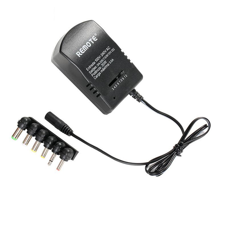 Universal AC DC Adjustable Adapter Converter Multi Voltage Power Supply Adapter 3V 4.5V 6V 7.5V 9V 12V Adapter 3A 30W EU US