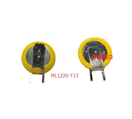 10PCS -1lot imported ML1220-T10 ML1220-T13 ML-1220/F1AN 3V rechargeable battery button battery