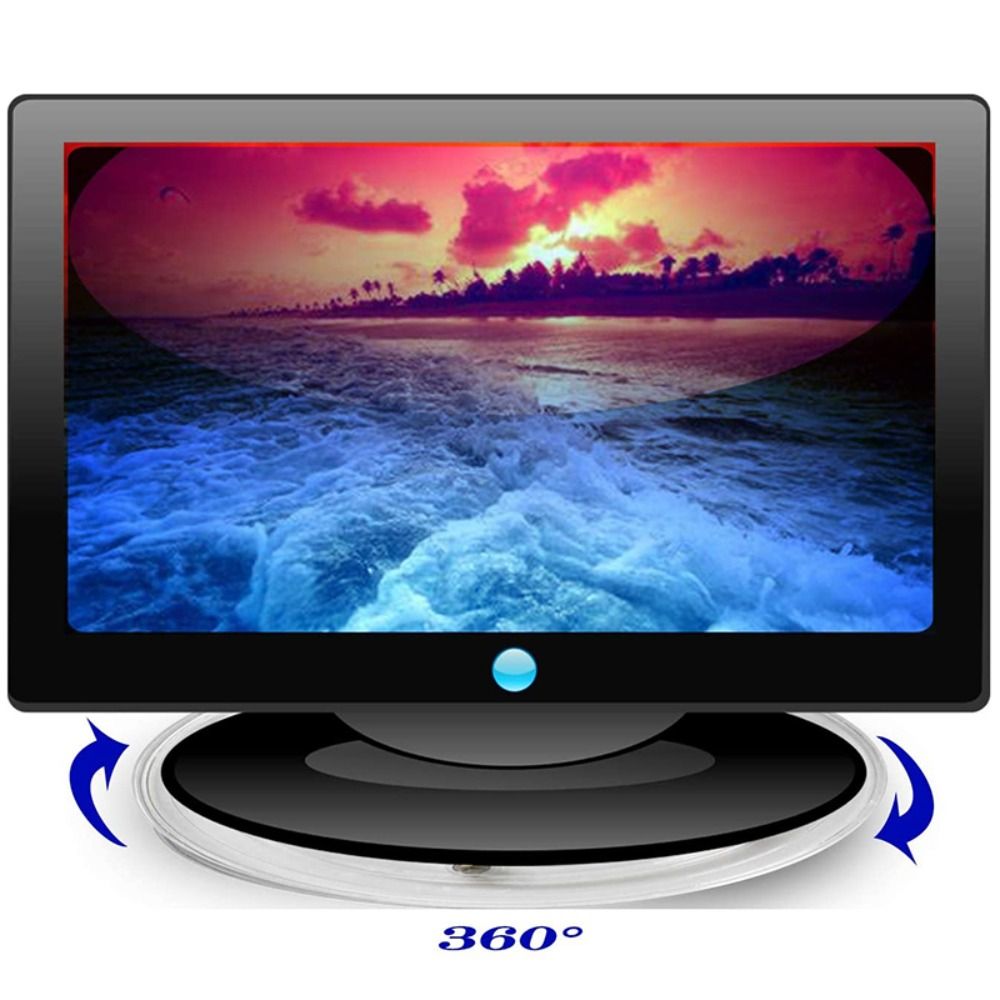 Round Base 360-Degree Acrylic Turntable Round Transparent Rotating Display Stand Clear Plastic 360-Degree Rotary Table Antique