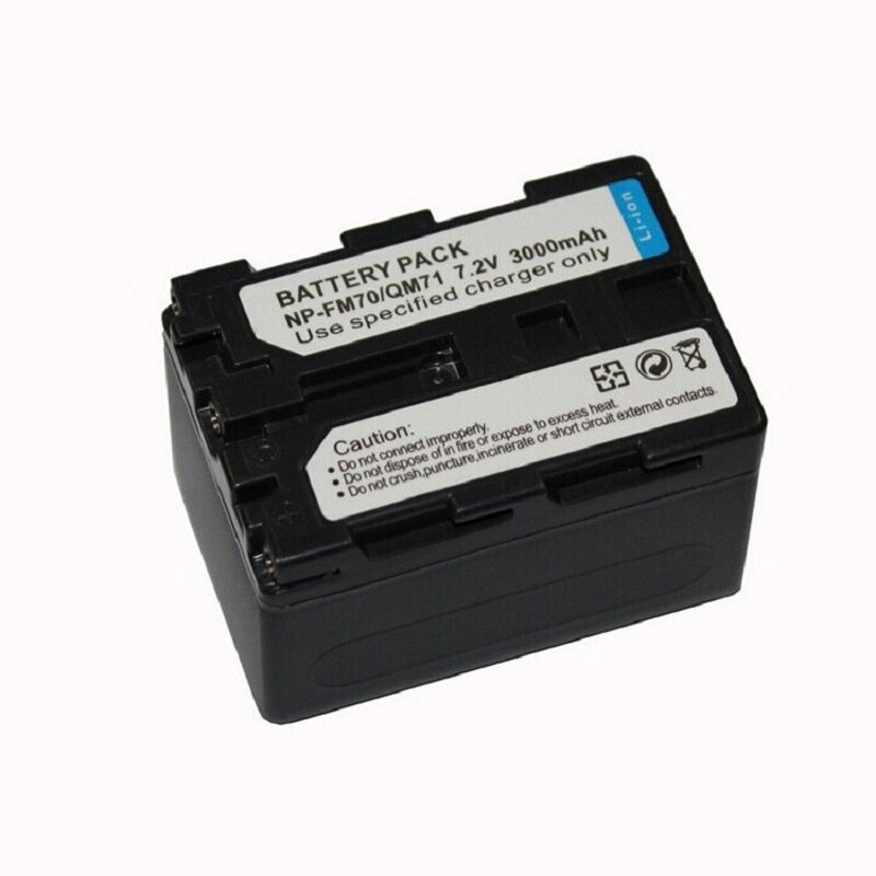 Replacement for Sony NP-FM70 M Series Info Lithium Battery,for Sony NP-FM70, DCR-TRV280, DCR-PC100, NP-QM71, NP-QM70