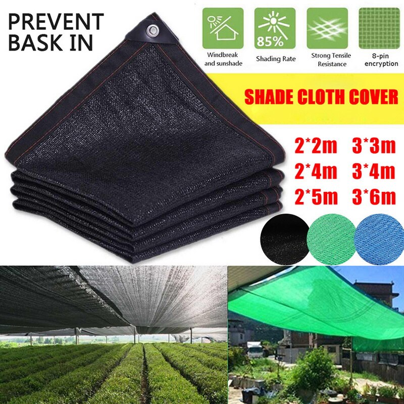Filet d'ombre protection solaire Net bord boucle cour ombre filets toit balcon usine bâtiment isolation filets cryptage épaississement