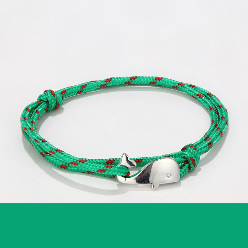 Wal Schwanz Armbinde Handgemachte Seil Armbänder Für Frauen Pulseras Schmuck Einstellbare Charme Bracciali Donna Anker Männer Zubehör: 12