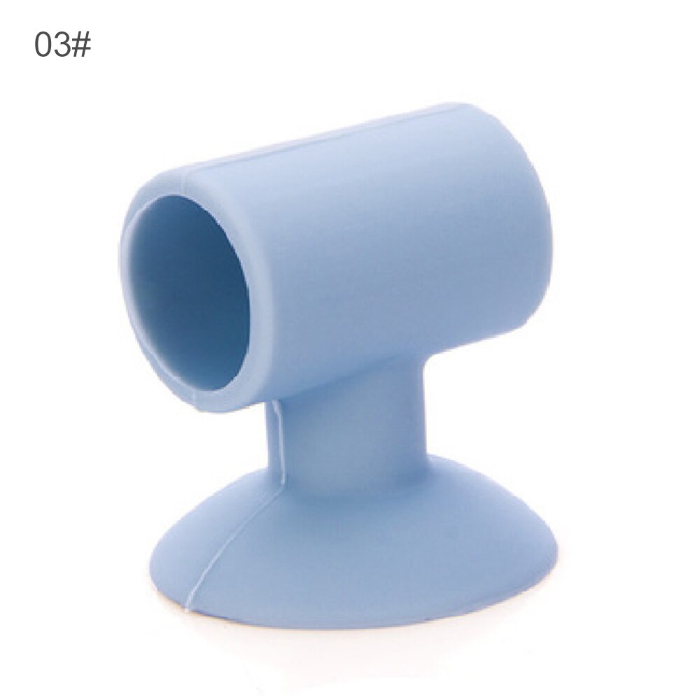 De silicona de cerradura de puerta almohadilla protectora puerta HandleSuction tipo de taza de la puerta del Gabinete de HandleSilicone Anti-colisión de la puerta almohadilla protectora: Azul