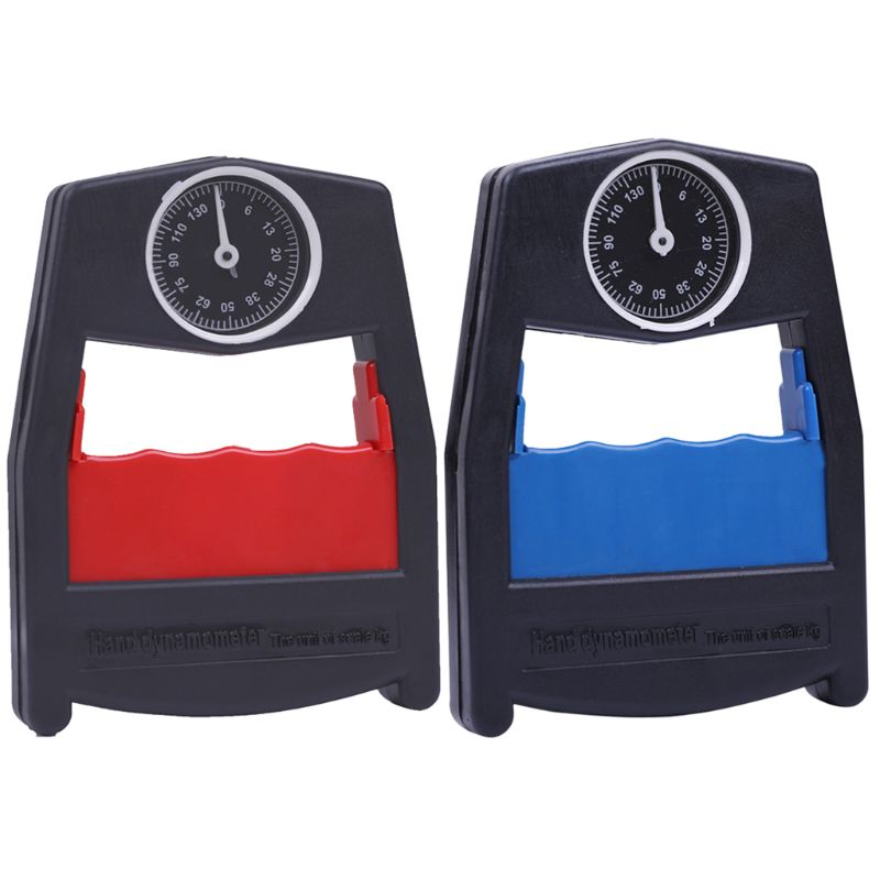 Dinamómetro manual con agarre, medidor de fuerza de potencia, herramienta de medición de fuerza de 130kg/287lbs, medidor de fuerza de capacidad, medición de ergonómico