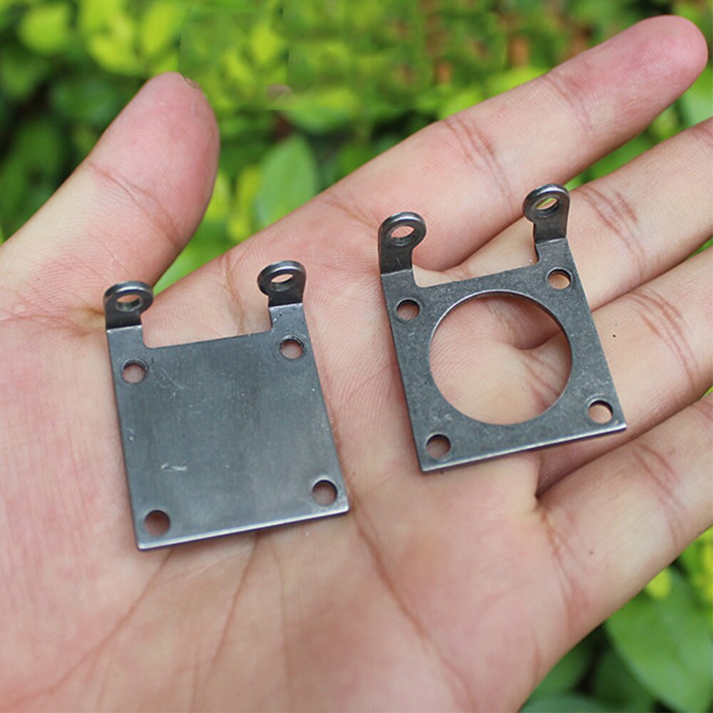 DC Motor Bracket Stainless Steel Steel Base Mount Fixed Mounting Base Machine Seat Support Bracket Seat DIY Motors Accessories