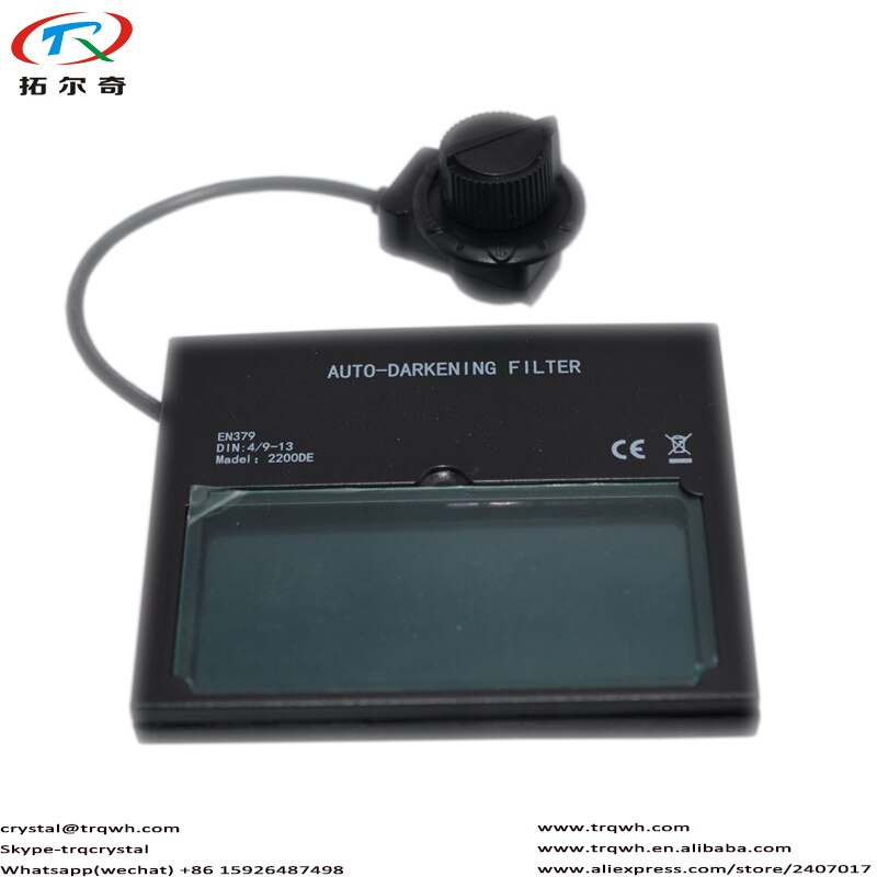 La migliore qualità argon saldatura ad arco casco automatico annerimento filtro rettifica di lunga vita di saldatura macchina con impostato di specchio 2200DE