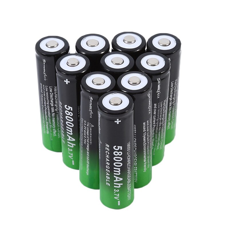 GTF 3,7 V 5800mah 18650 Batterie Li-Ion Akku LED Taschenlampe Notfall Beleuchtung Tragbare Geräte Werkzeuge