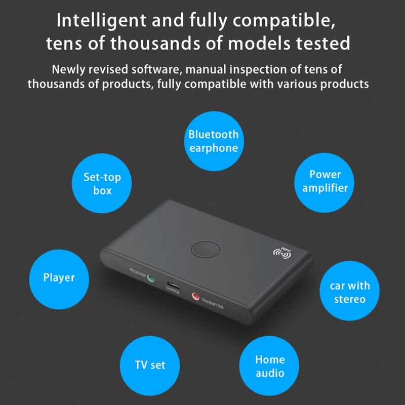 Bluetooth Zender Ontvanger Draadloze Audio Adapter Voor Tv Auto Rca Bluetooth Audio Ontvanger Zender