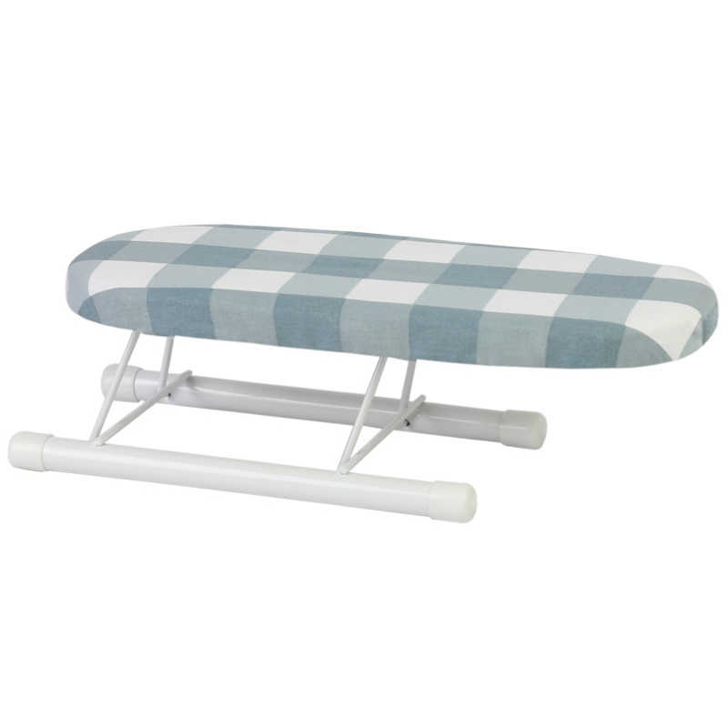 1pc minikokoista silityslautaa, taitettava säilytys, silitysrauta, kaulus, helppo säilytys, kanto, sopii paidanhihoille, kotikäyttöön tarkoitettu mobiilityökalu: Keltainen