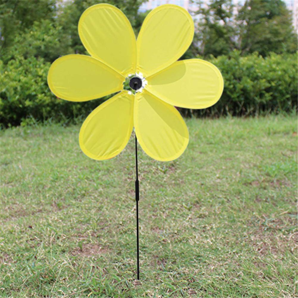 Wind Spinners Sunflower Lawn Pinwheels Windmill Party Pinwheel Wind Spinner for Garden Decor