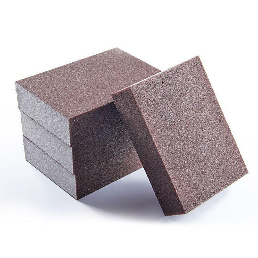 Nano Carborundum Sponge Eraser Removing Rust Cleaning Brush Descaling Clean Rub for Dish Kitchen Utensils Wash Emery Sponge