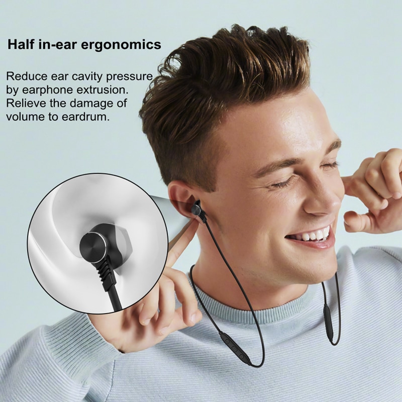 Langsdom L5PRO/L5B Luetooth Oortelefoon Met Hd Mic Metalen Stereo Draadloze Koptelefoon Hoofdtelefoon Auriculare Bluetooth Headset Voor Telefoon