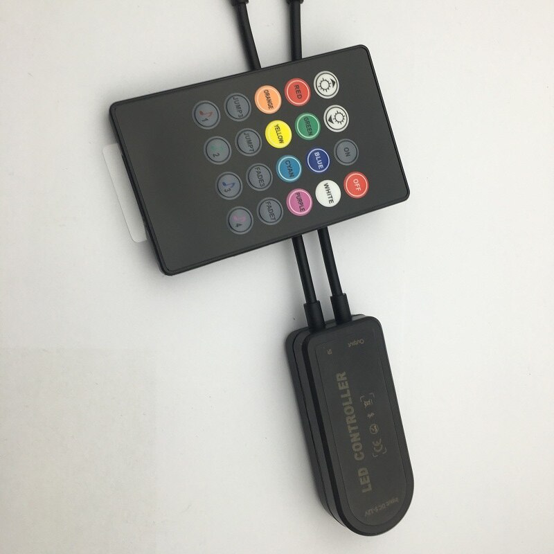 Dc 12V-24V Rgb Led Controller App Bluetooth Rgb Muziek Controller Voor Led Strip Licht 5050 4 pin Rgb Controller 12V-24V