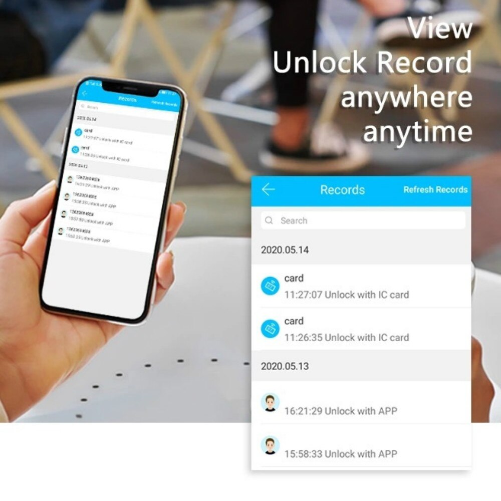Bluetooth Smart Telefoon Thuis Kantoor Prive Locker Lade Rfid Card Onzichtbare Verborgen Rfid Kabinet Lock