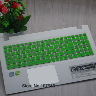 15.6 inch Silicone keyboard cover Protector for Acer Aspire E15 E 15 E5-576 E5576 V3 V15 E5-553G E5-575G / Aspire 3 5 7 Series