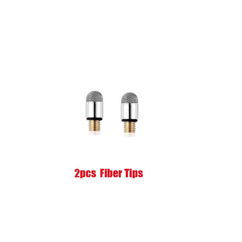 3 in 1 Fiber Stylus Pen Drawing Tablet Pens Capacitive Screen Touch Pen for Mobile Phone Smart Pen Accessories Ballpoint Pen: 2 Fiber