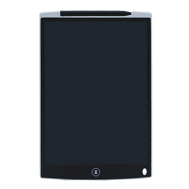 12 inch Ultra-thin LCD Writing Tablet Digital Drawing Tablet Toys Handwriting Pads Graphic Electronic Tablet Board With Battery: White