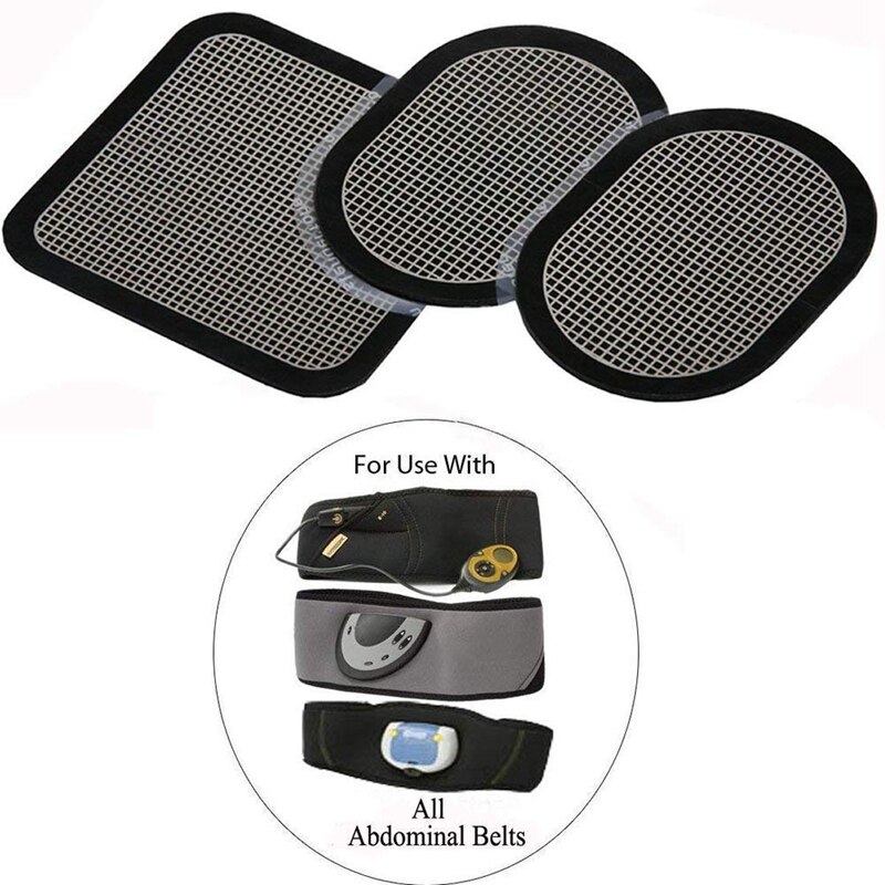 Coussinets de feuille de Gel de remplacement pour la ceinture de tonification d'entraînement d'abs de noyau de Toner d'abs abdominale 6 ensembles