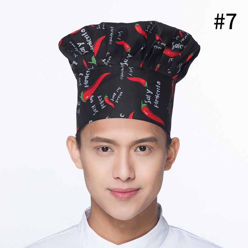 Sombreros de cocinero Chef del restaurante cocina sombreros Hotel sombreros de camarero de Cocina Barbacoa champiñones ropa de servicio de alimentos Accesorios: style7