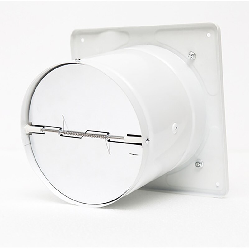 220V Ventilator Extractor Wall Mounted 6 Inch Exhaust Fan Low Noise Home Bathroom Kitchen Garage Air Vent Ventilation White