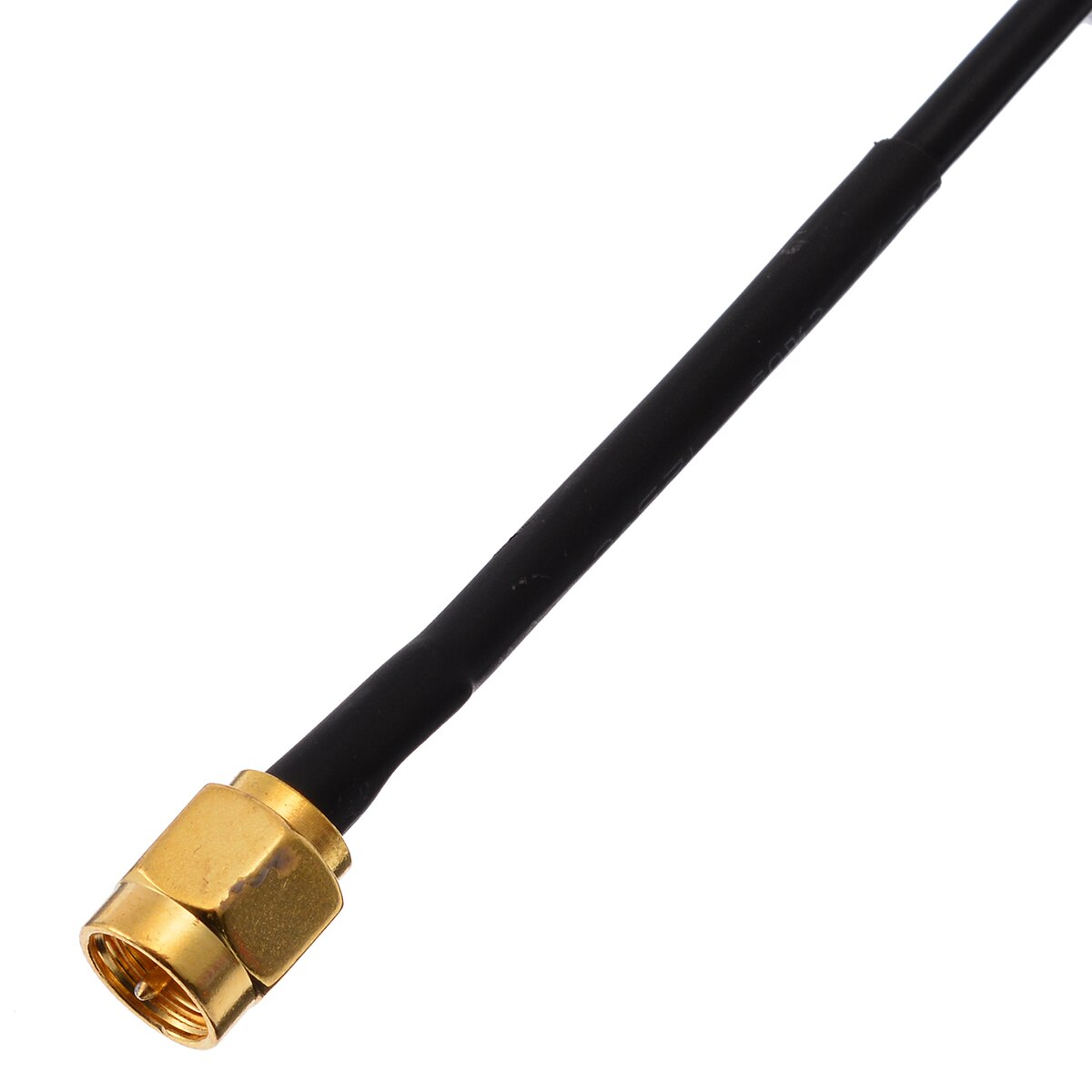 1 sæt universal bil fm / am dab + antenne antenne splitter adapter kabel 88-108 mhz række smb konverter til bilradio