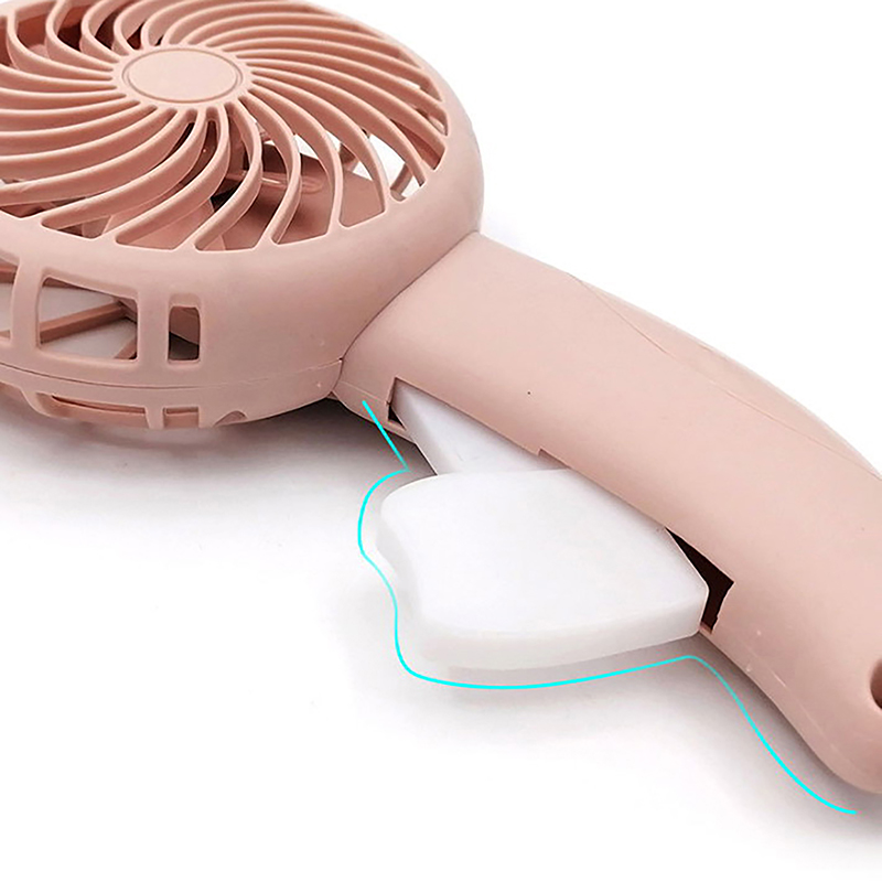 Draagbare Cartoon Schattige Handdrukventilator Mini Handheld Ventilator Zonder Batterij Voor Gebruik Buitenshuis Ventilator Zomer Luchtkoeler Reisventilator