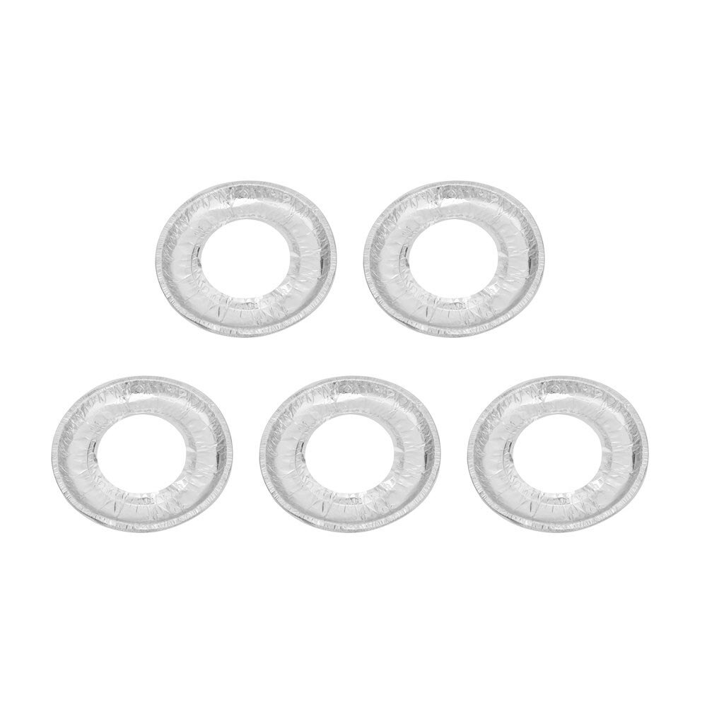 Protectores de rango de Gas de 2 formas, estera de protección para estufa de Gas, almohadilla de limpieza antiincrustante, cubierta para herramientas, 50 Uds.: Gris