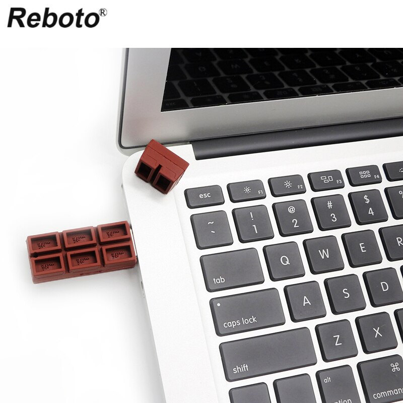 Mijn Zoete Chocolade Cartoon Pen Drive 16 Gb 64 Gb 32 Gb Usb Flash Drive 4 Gb 8 Gb Flash geheugen Pendrive Stick Memory Stick Creatieve