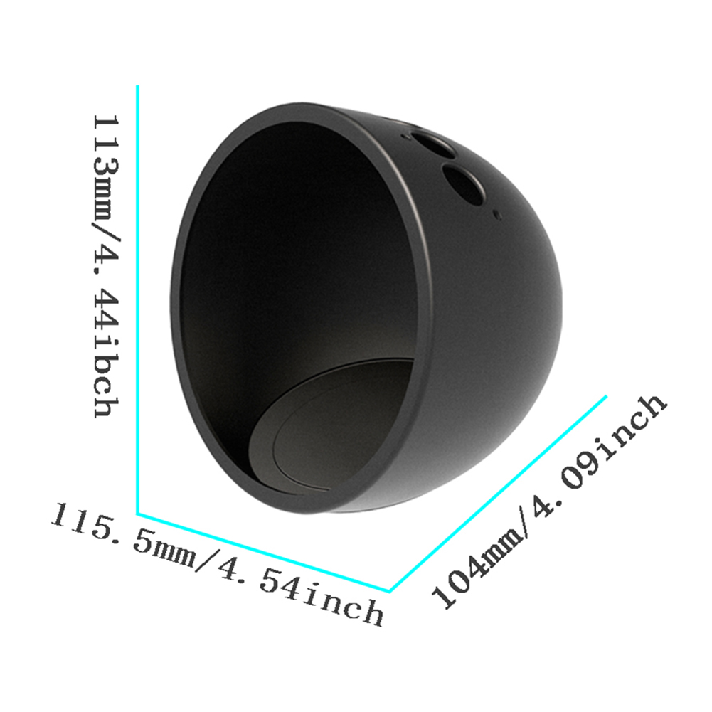 Luidsprekerhoes Beschermhoes voor Echo Spot 2024 Luidsprekerbeschermhoes Anti-kras Siliconen stofdichte hoes voor Echo