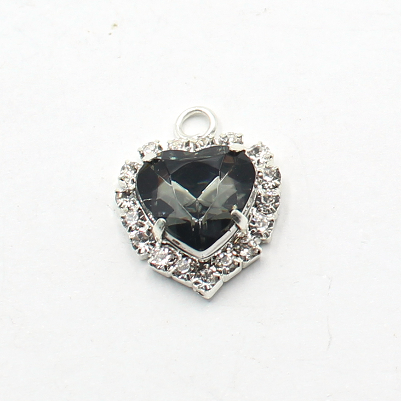Accessoires pour cheveux, 10 pièces, 18x21MM, en métal diamant, tête de beauté rétro, bricolage, vêtements de mariage, accessoires de décoration: Rouge