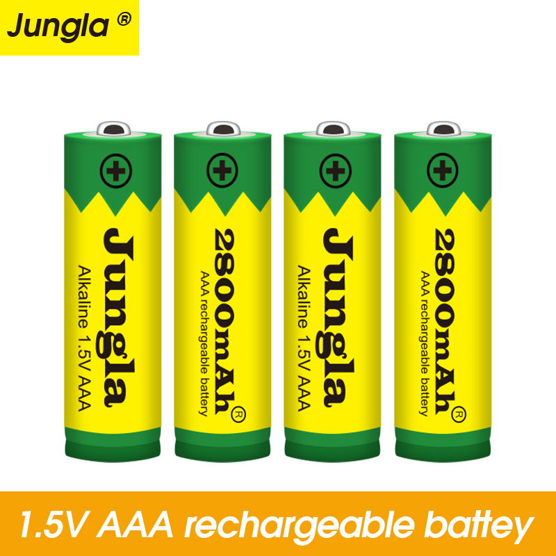 4'20pcs Aaa Batterij Alkaline 2800 Mah 1.5 V Aaa Oplaadbare Batterij Voor Batterij Afstandsbediening Speelgoed Batterij Licht Batterij