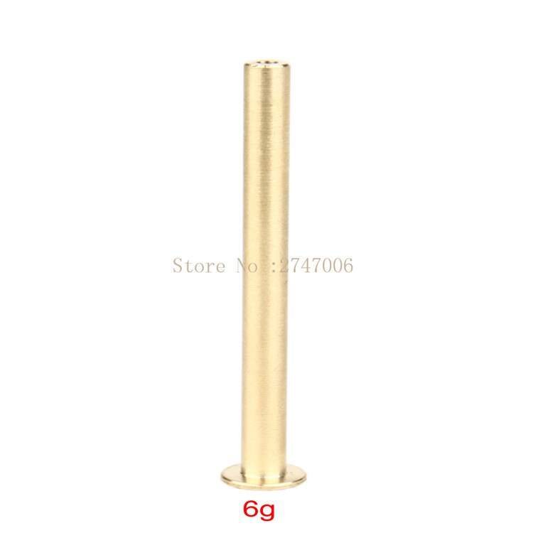 5 st / pack golf mässing plugg vikt för 335 350 355 370 kol axel trä järn klubba axel: 5 st 6g