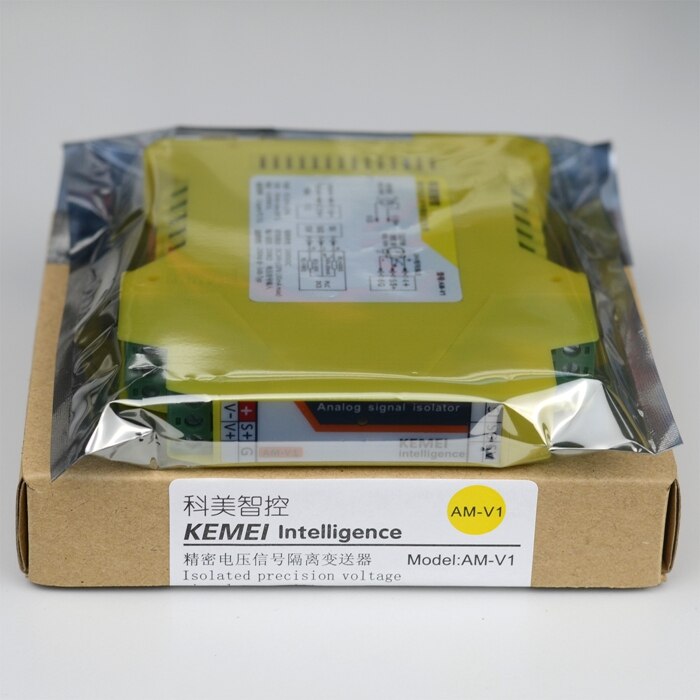 Signal Isolator 0-10V to 0-20mA Analog Signal Converter Isolation Transmitter High Precision